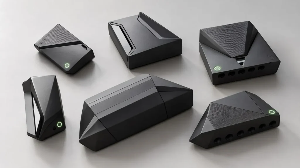 Black enclosure family prototypes