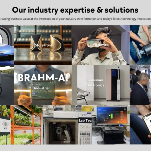 Industry expertise grid
